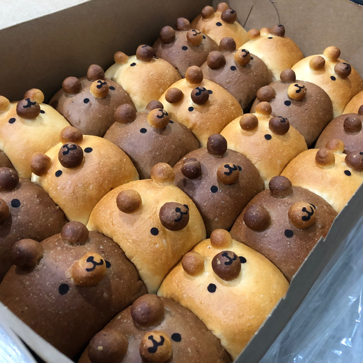 Animal Bread 動物ちぎりパン D Kanadell Japanese Bakery